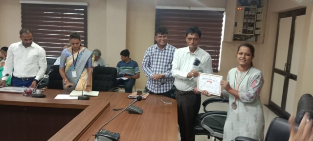 PSY Meritorious honor in Rewa Collector
